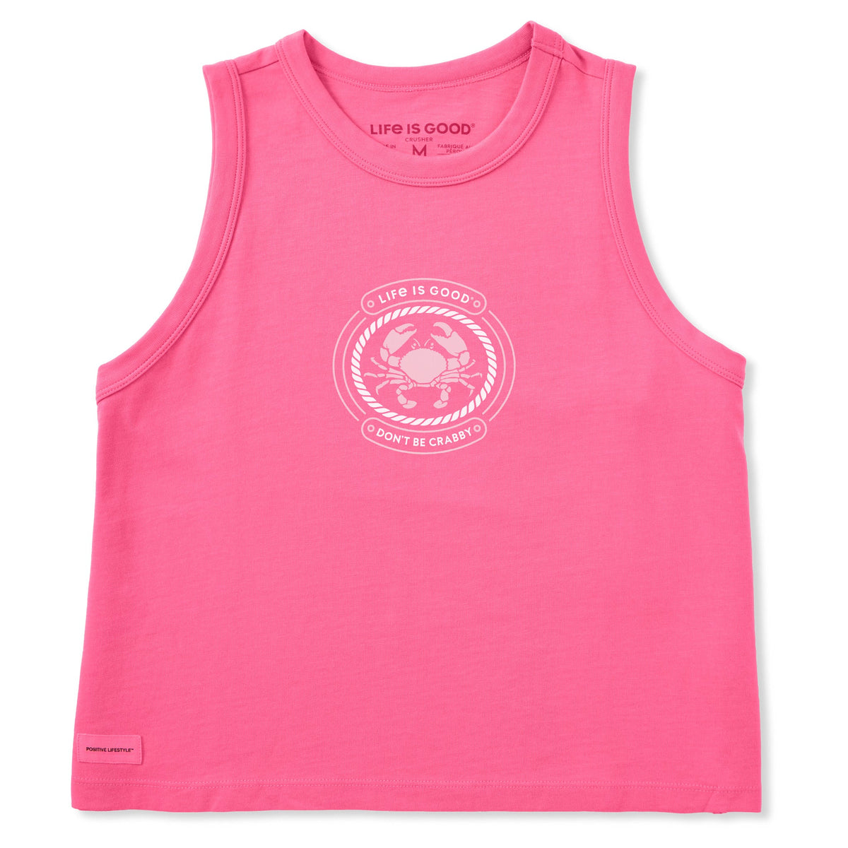 Women's Don't Be Crabby Crab Crusher Boxy Tank product image 1