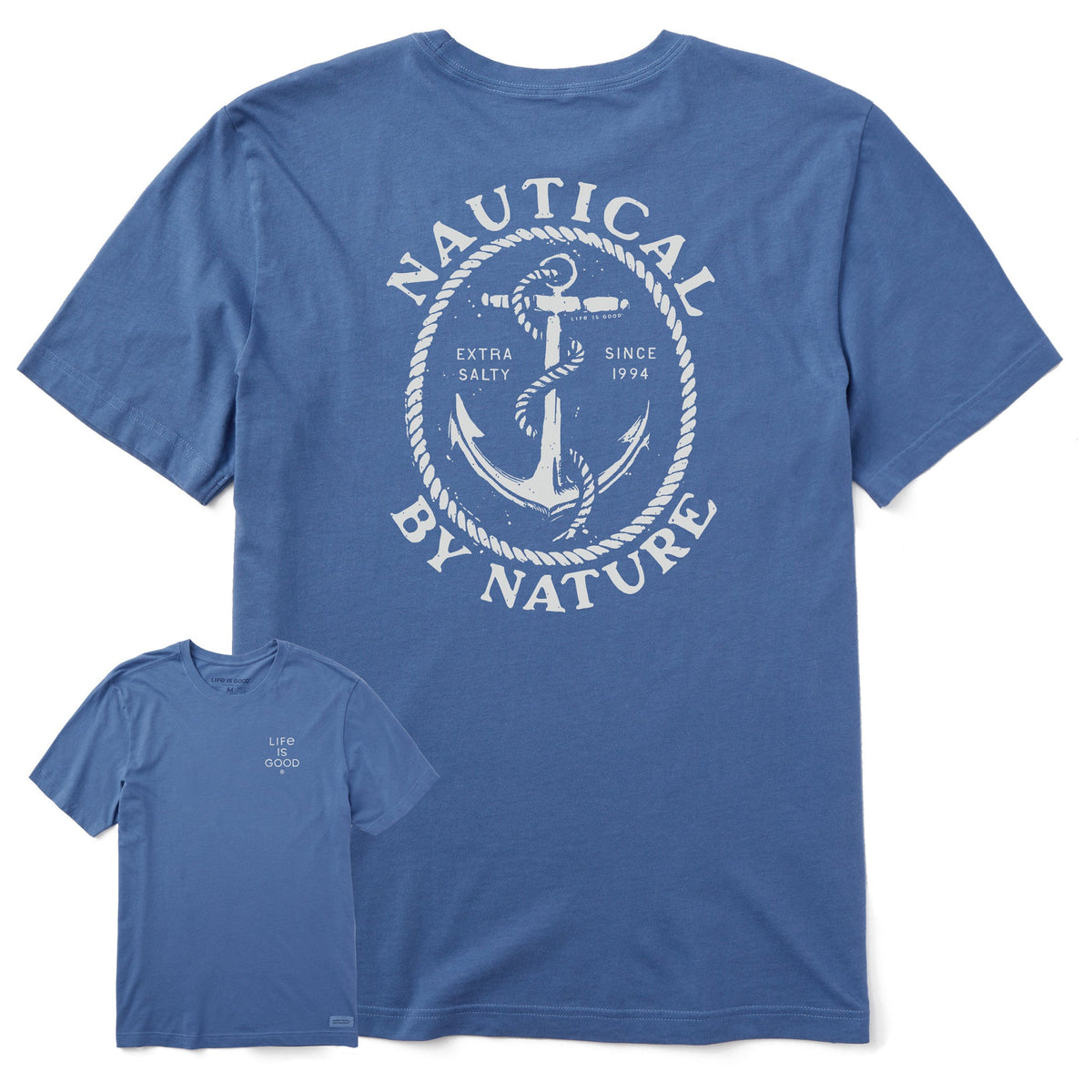 Men's Nautical by Nature Anchor Short Sleeve Crusher Tee product image 1