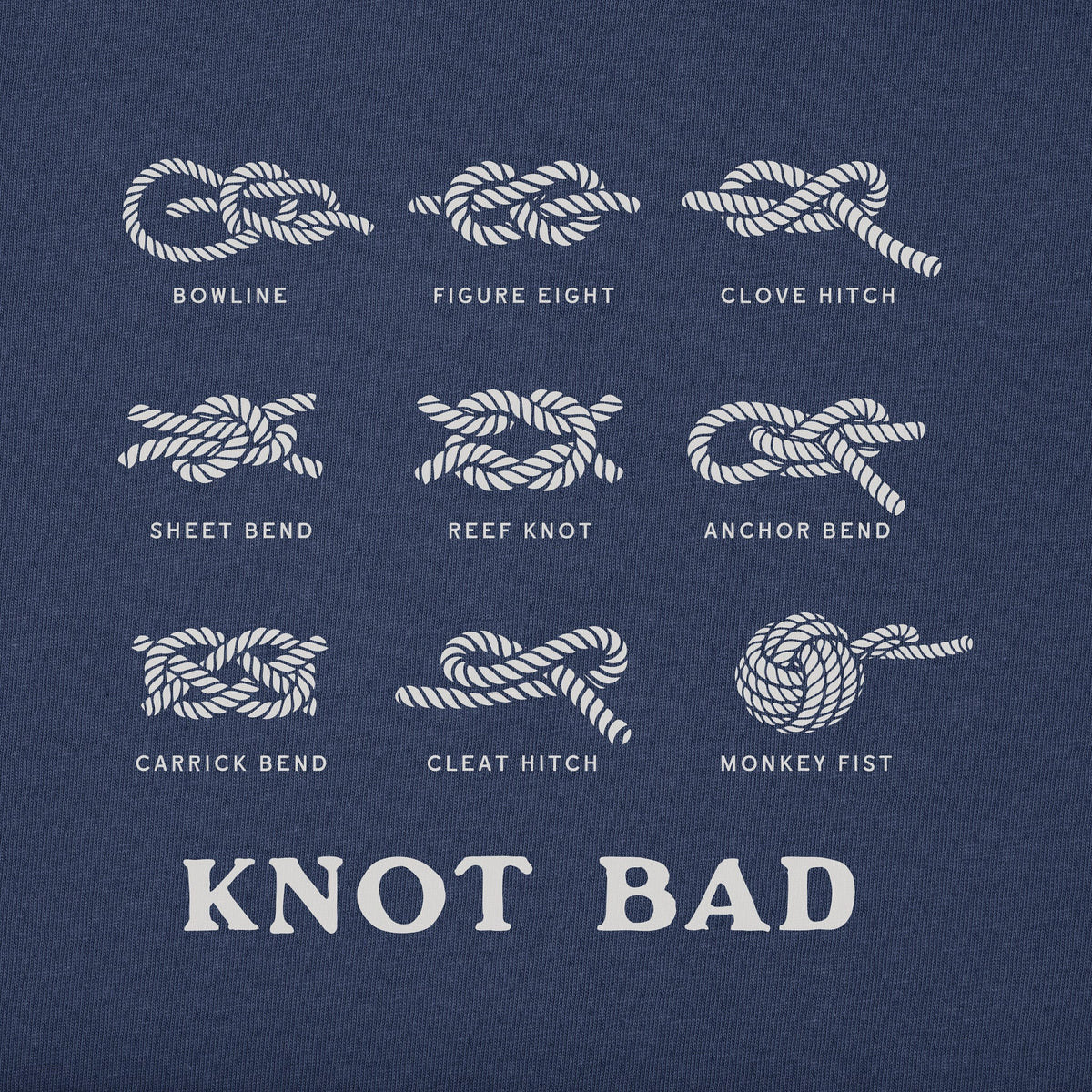 Men's Knot Bad Short Sleeve Crusher Tee product image 2