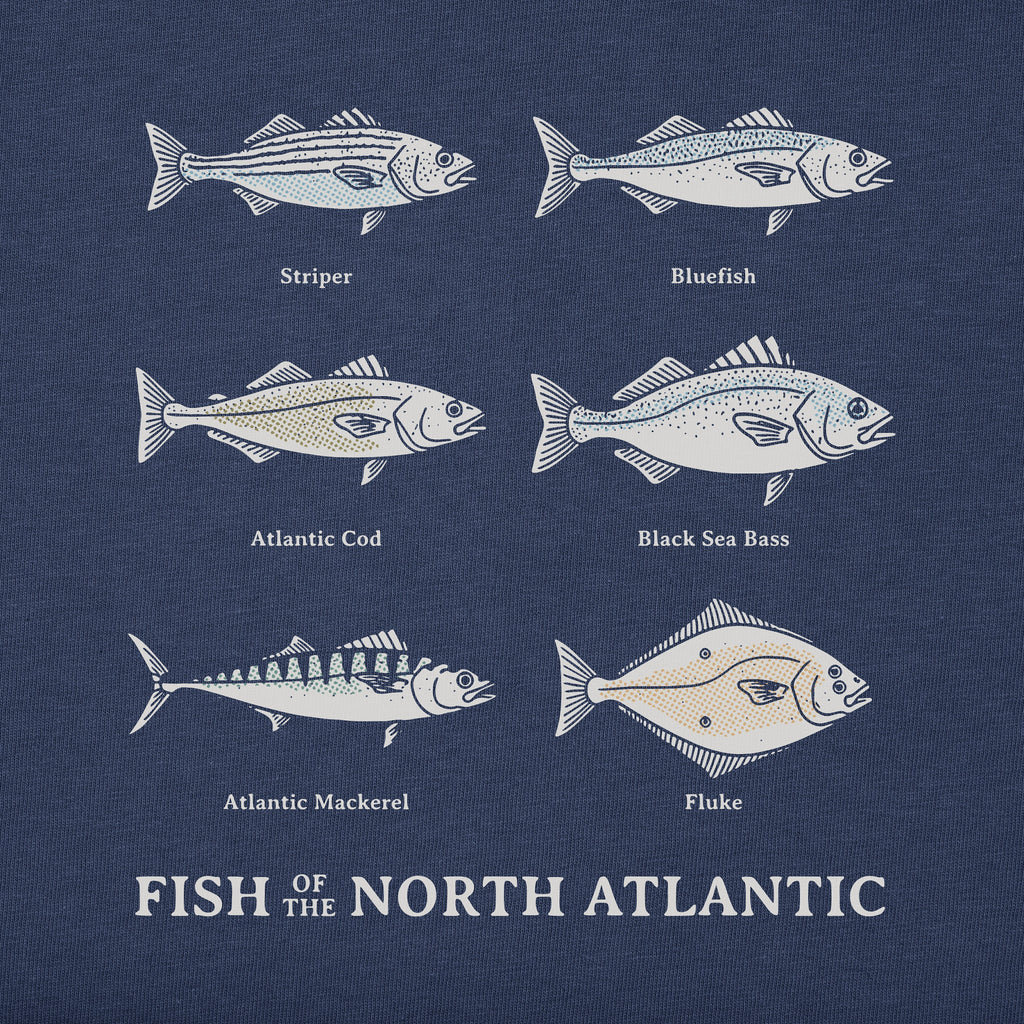 Men's Fish of North Atlantic Short Sleeve Crusher Tee product image 2