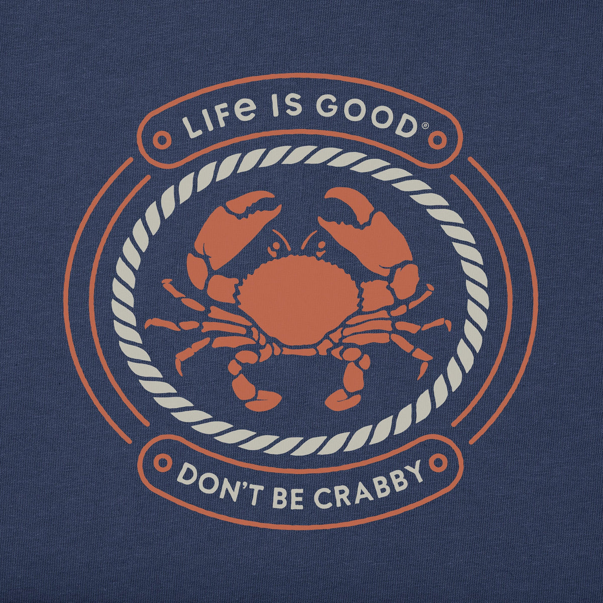 Men's Don't Be Crabby Crab Short Sleeve Crusher Tee product image 2