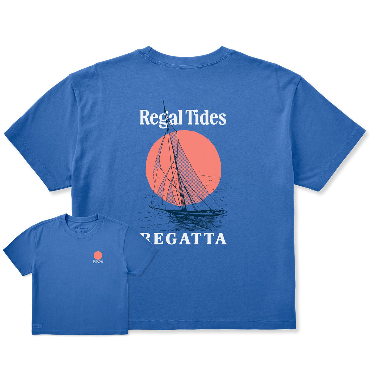 Women's Regal Tides Regatta Short Sleeve Crusher Boxy Tee product image 1
