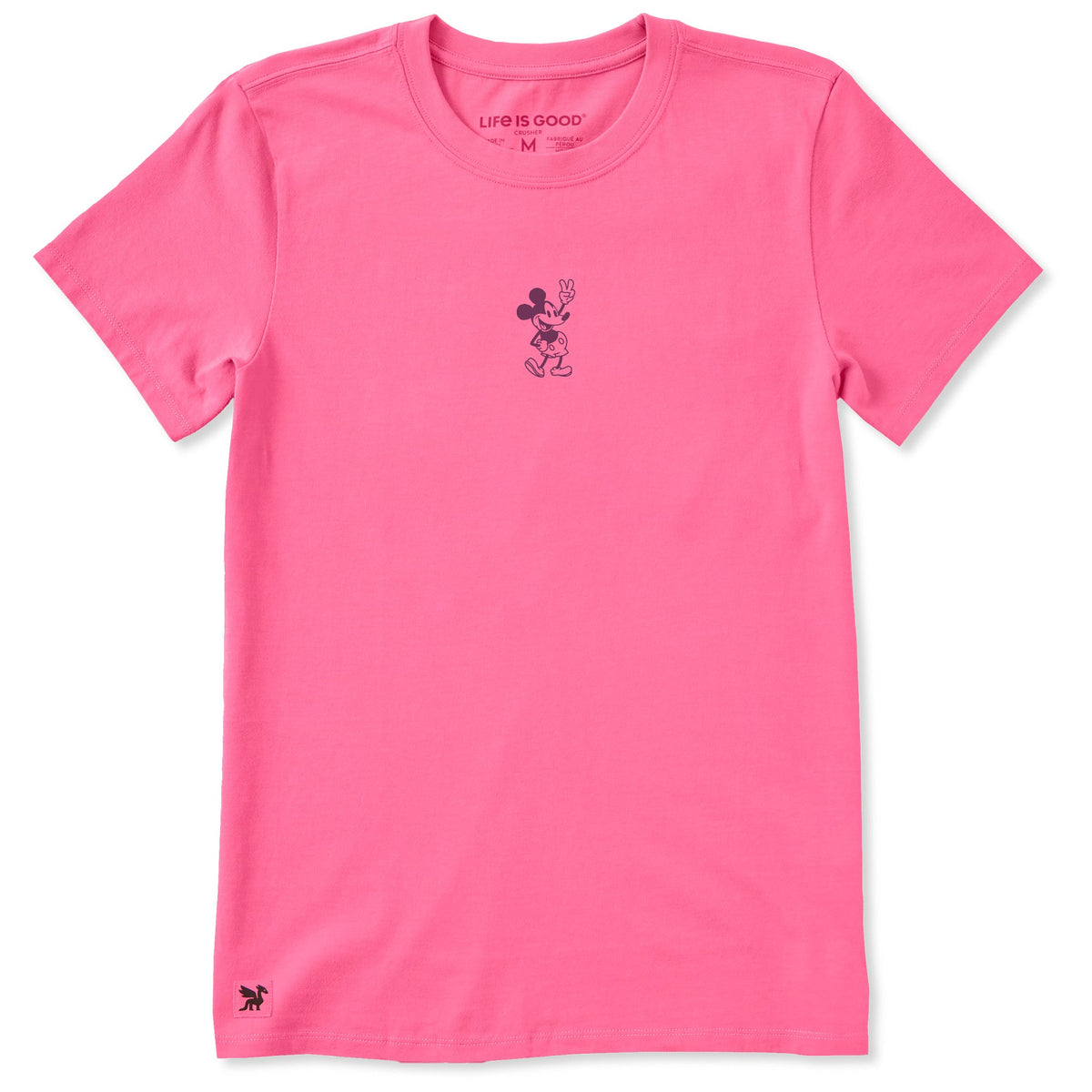 Women's Steamboat Willie Peace Mini Short Sleeve Crusher Tee product image 7
