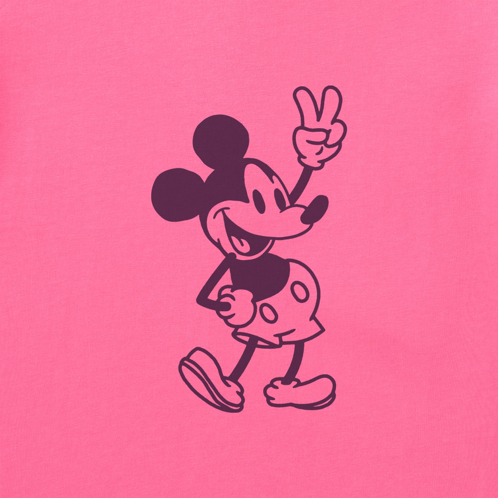 Women's Steamboat Willie Peace Mini Short Sleeve Crusher Tee product image 8