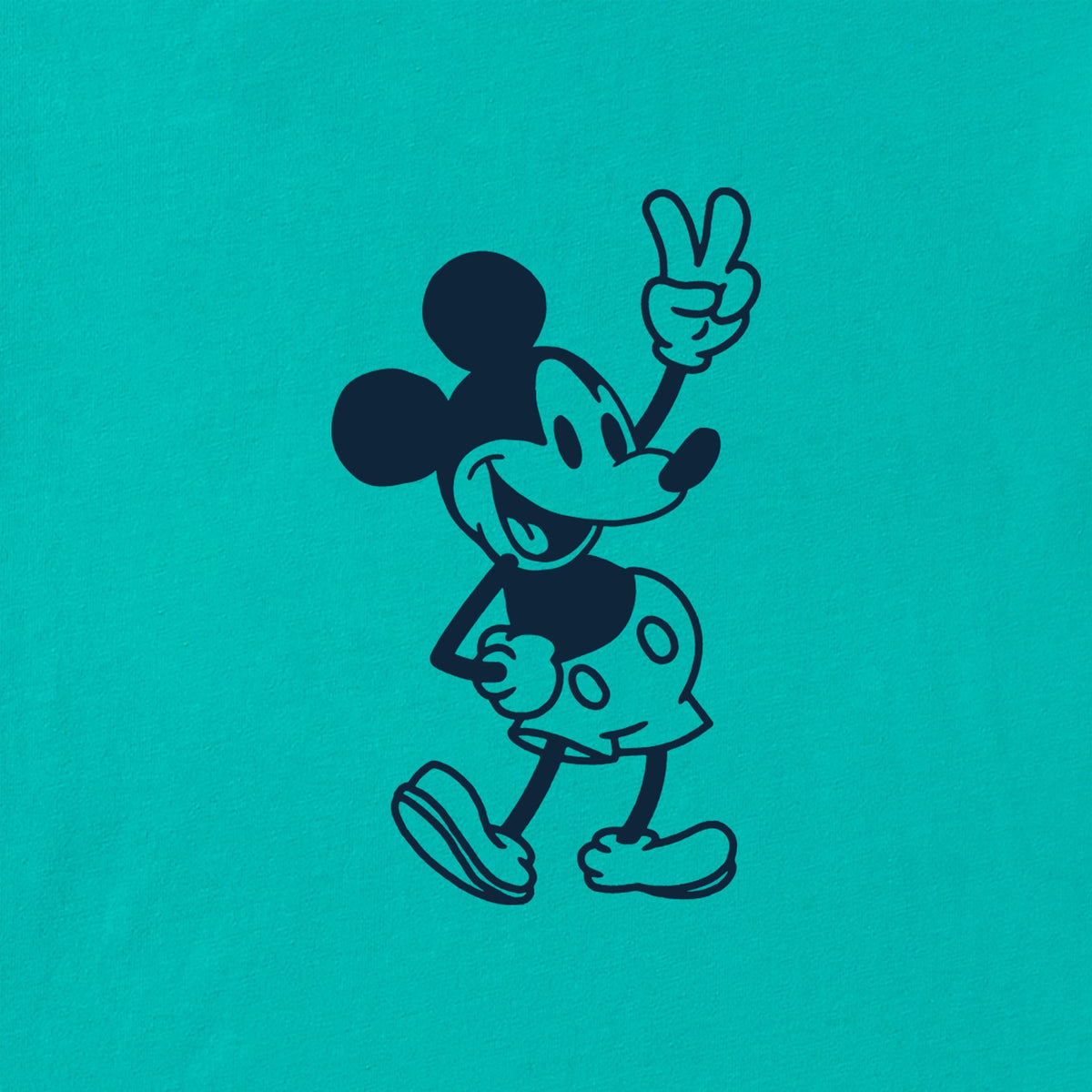 Women's Steamboat Willie Peace Mini Short Sleeve Crusher Tee product image 10