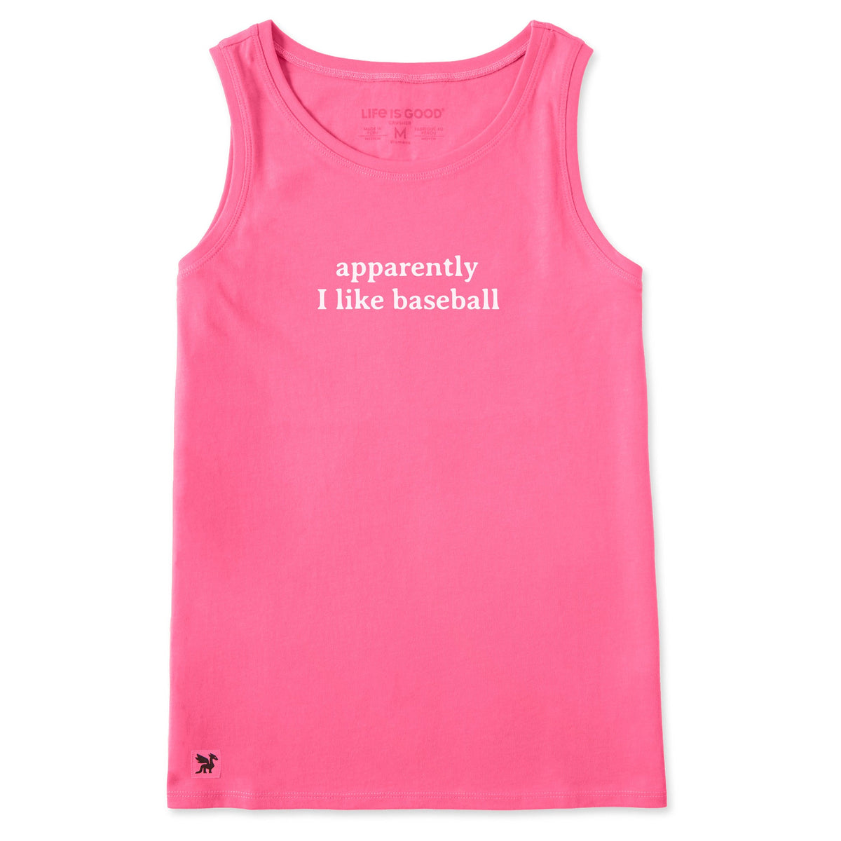 Women's Apparently I Like Baseball Crusher Tank product image 1