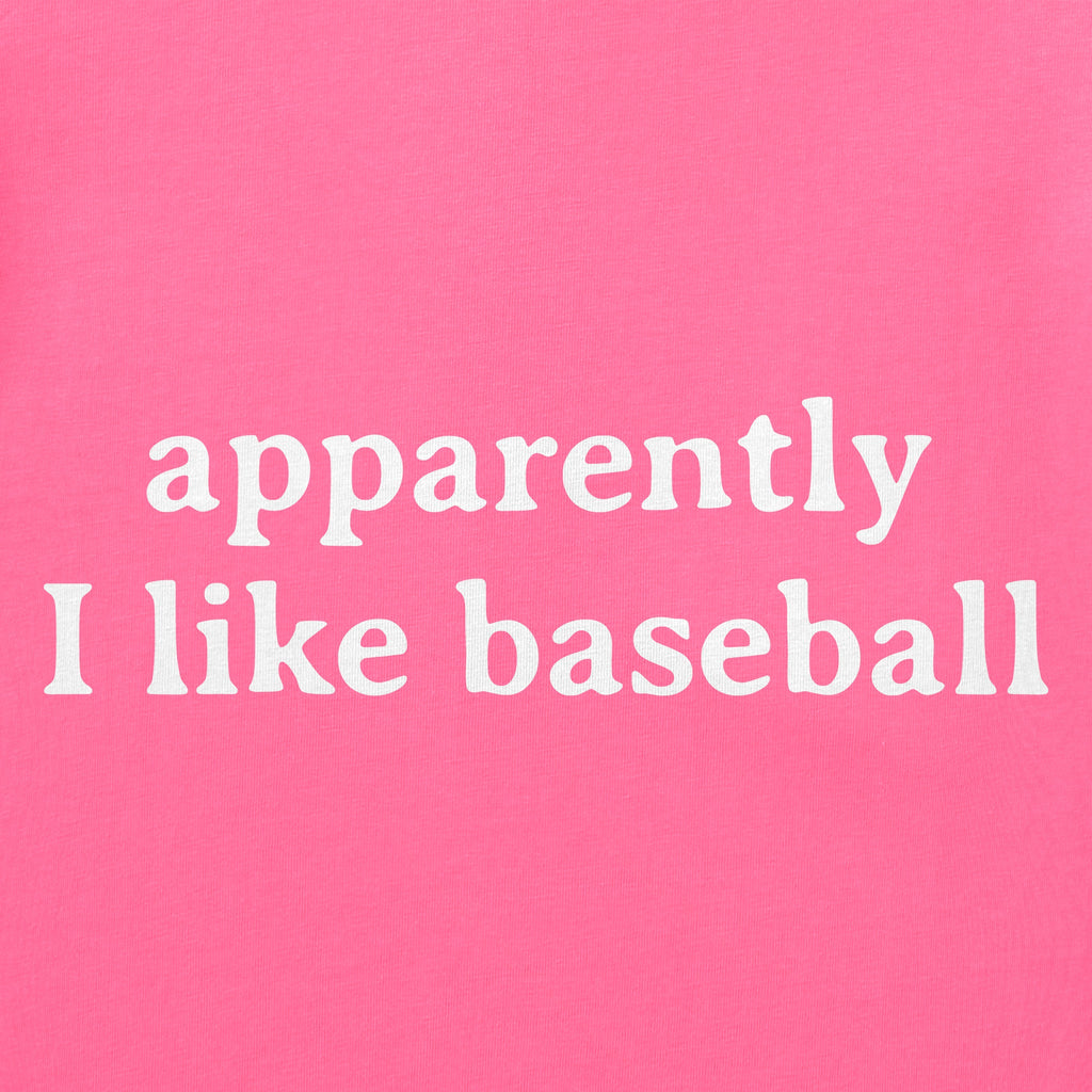 Women's Apparently I Like Baseball Crusher Tank product image 2