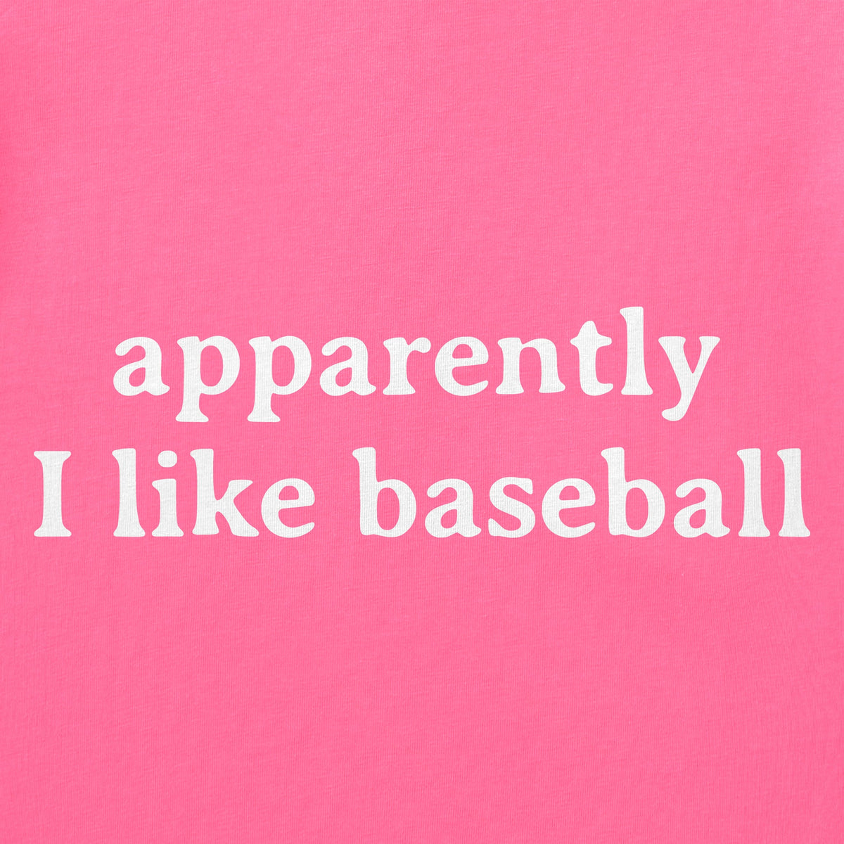Women's Apparently I Like Baseball Crusher Tank product image 2