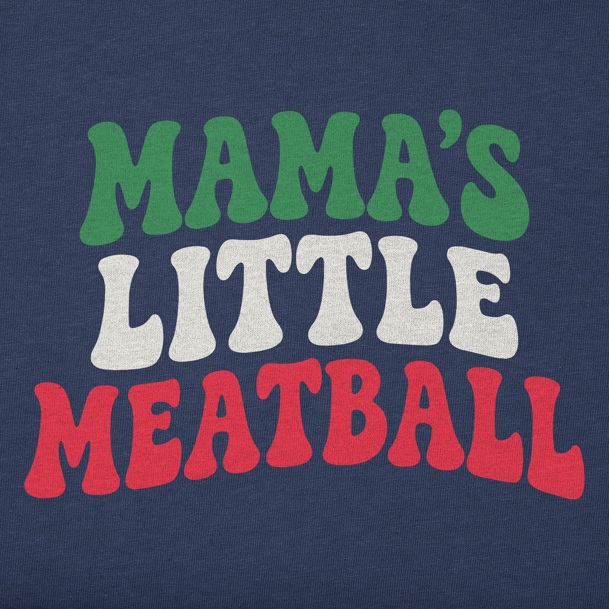 Kids Mama's Little Meatball Short Sleeve Crusher Tee product image 2