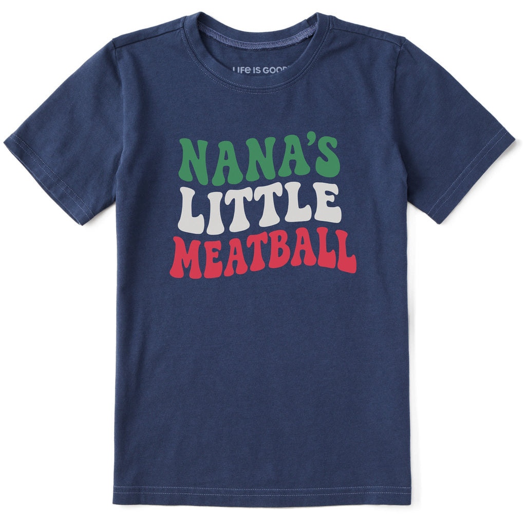 Kids Nana's Little Meatball Short Sleeve Crusher Tee product image 1