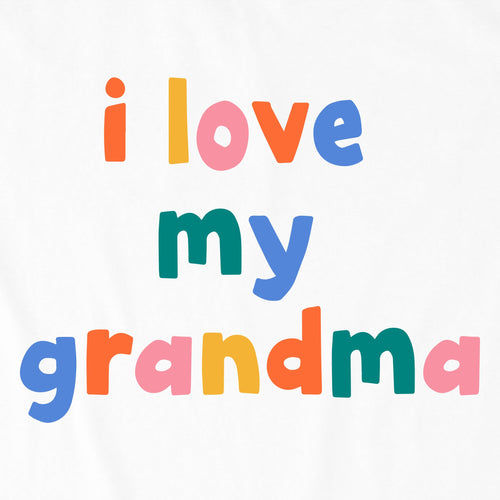 Kids I Love My Grandma Short Sleeve Crusher Tee product image 2