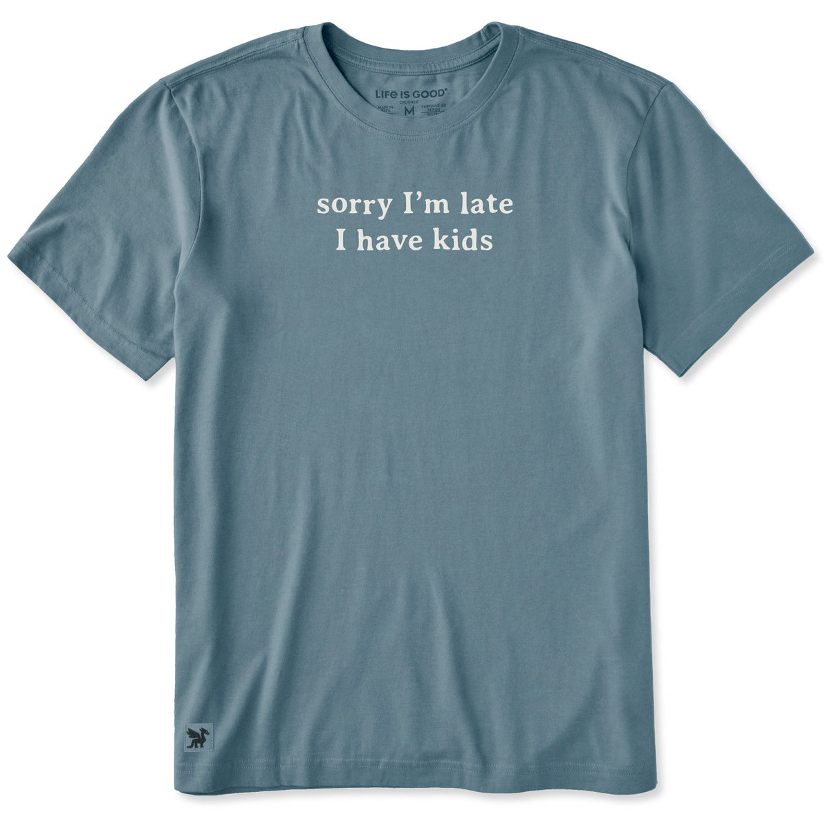 Men's Sorry I'm Late I Have Kids Short Sleeve Crusher Tee product image 1