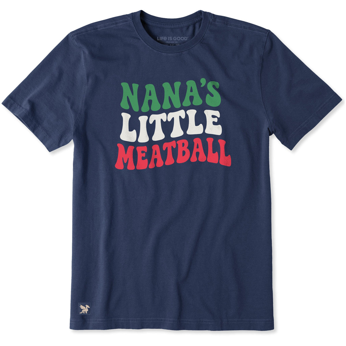 Men's Nana's Little Meatball Short Sleeve Crusher Tee product image 1
