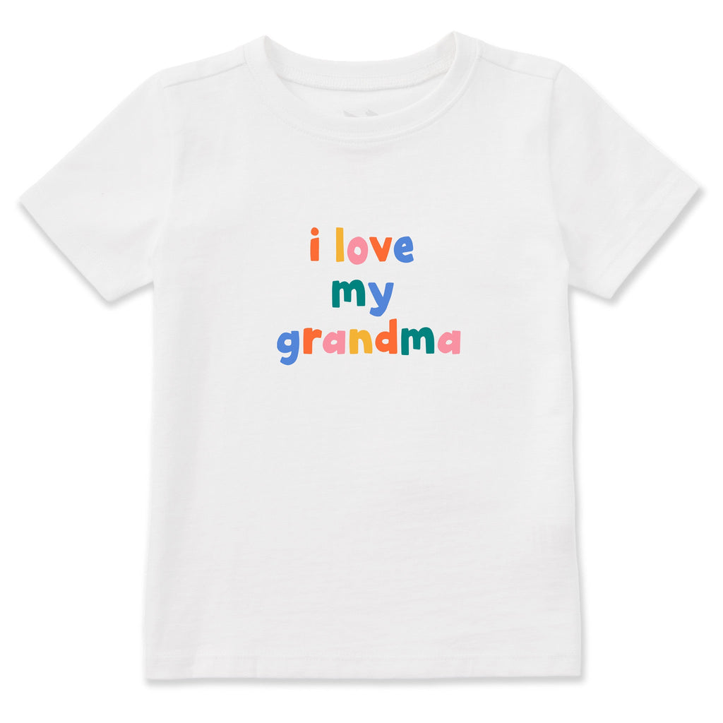 Toddler I Love My Grandma Short Sleeve Crusher Tee product image 3