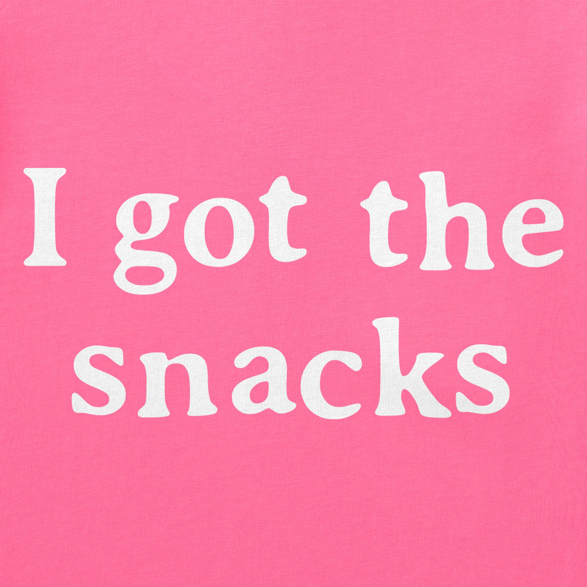 Women's I Got the Snacks Short Sleeve Crusher Boxy Tee product image 2