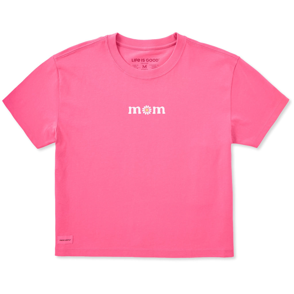 Women's Mom Daisy Short Sleeve Crusher Boxy Tee product image 1