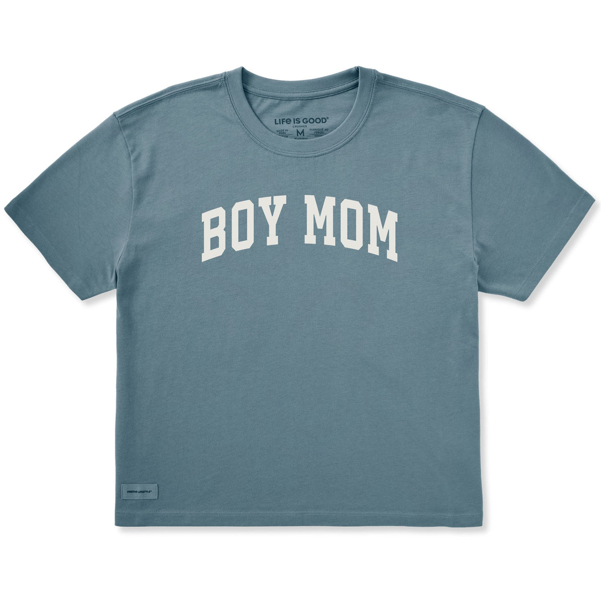Women's Boy Mom Arch Short Sleeve Crusher Boxy Tee product image 1