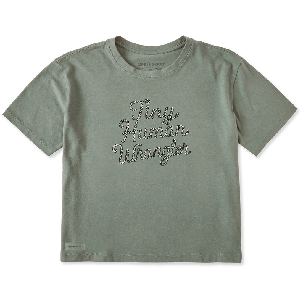 Women's Tiny Human Wrangler Short Sleeve Crusher Boxy Tee product image 1