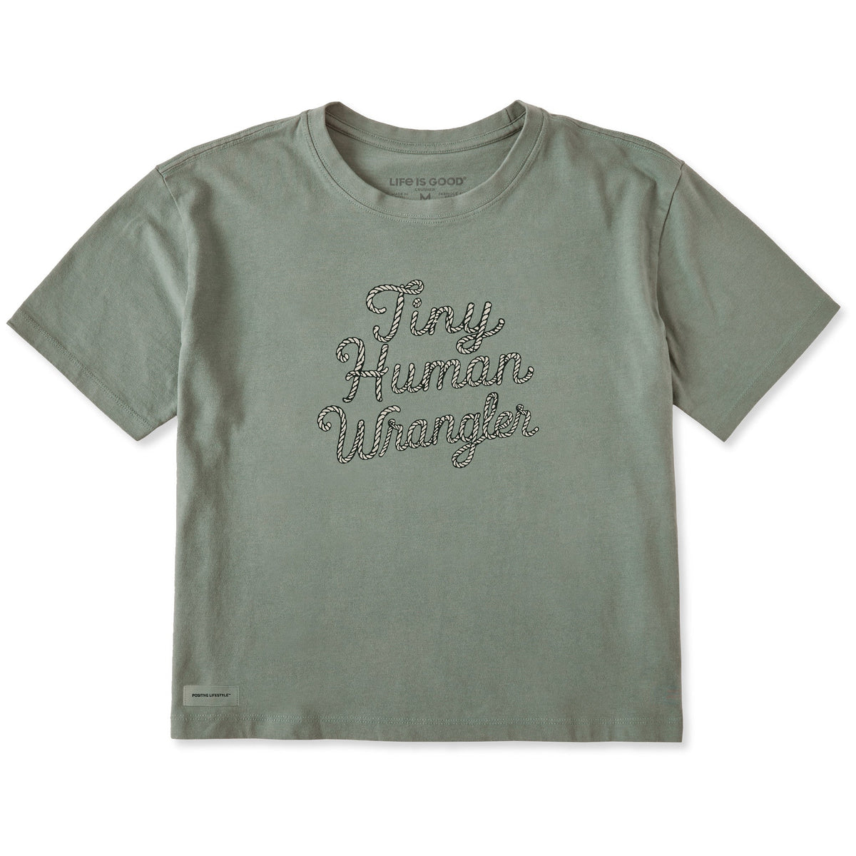 Women's Tiny Human Wrangler Short Sleeve Crusher Boxy Tee product image 1