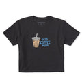 Women's Iced Coffee Mom Short Sleeve Crusher Boxy Tee
