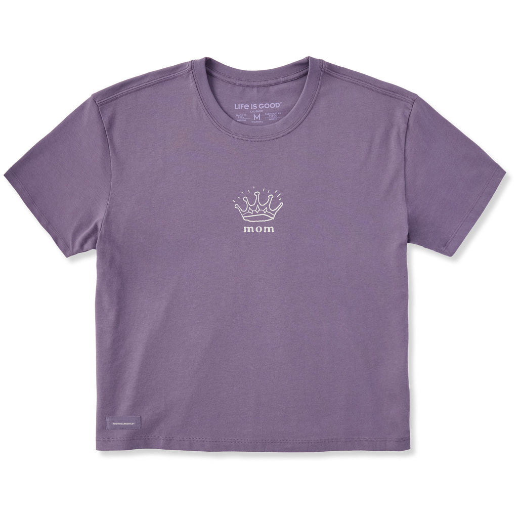 Women's Queen Mom Short Sleeve Crusher Boxy Tee product image 1