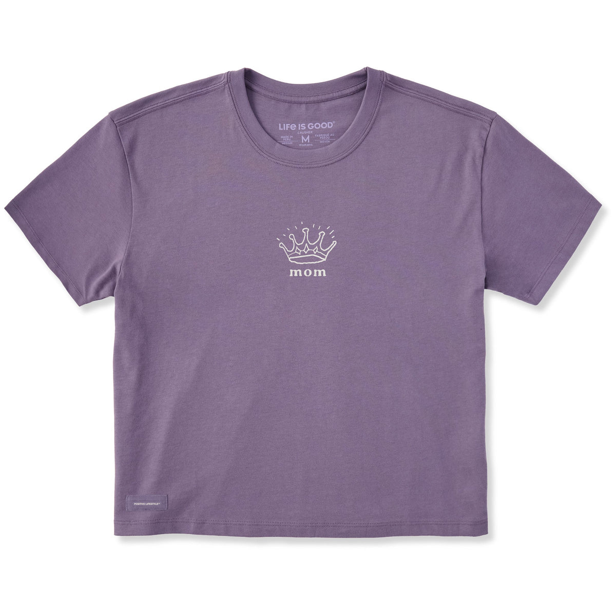 Women's Queen Mom Short Sleeve Crusher Boxy Tee product image 1