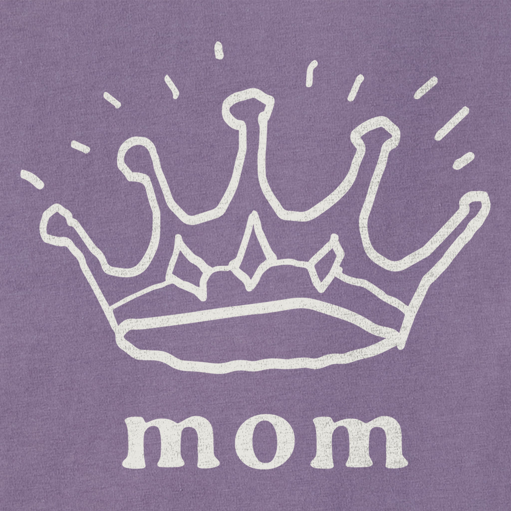 Women's Queen Mom Short Sleeve Crusher Boxy Tee product image 2