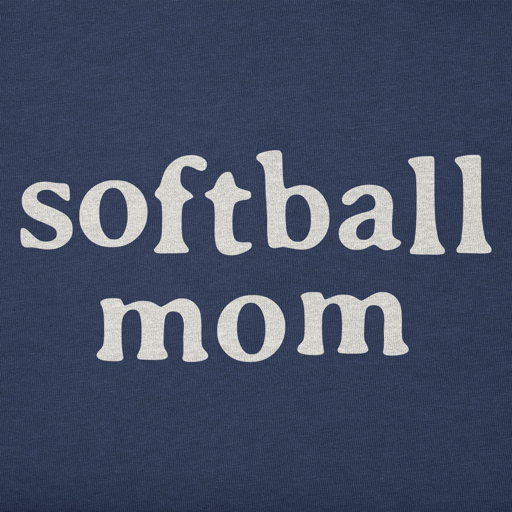 Women's Softball Mom Short Sleeve Crusher Boxy Tee product image 2