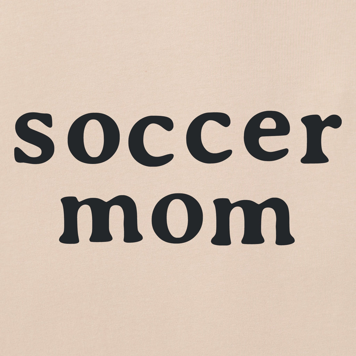 Women's Soccer Mom Simple Short Sleeve Crusher Boxy Tee product image 2