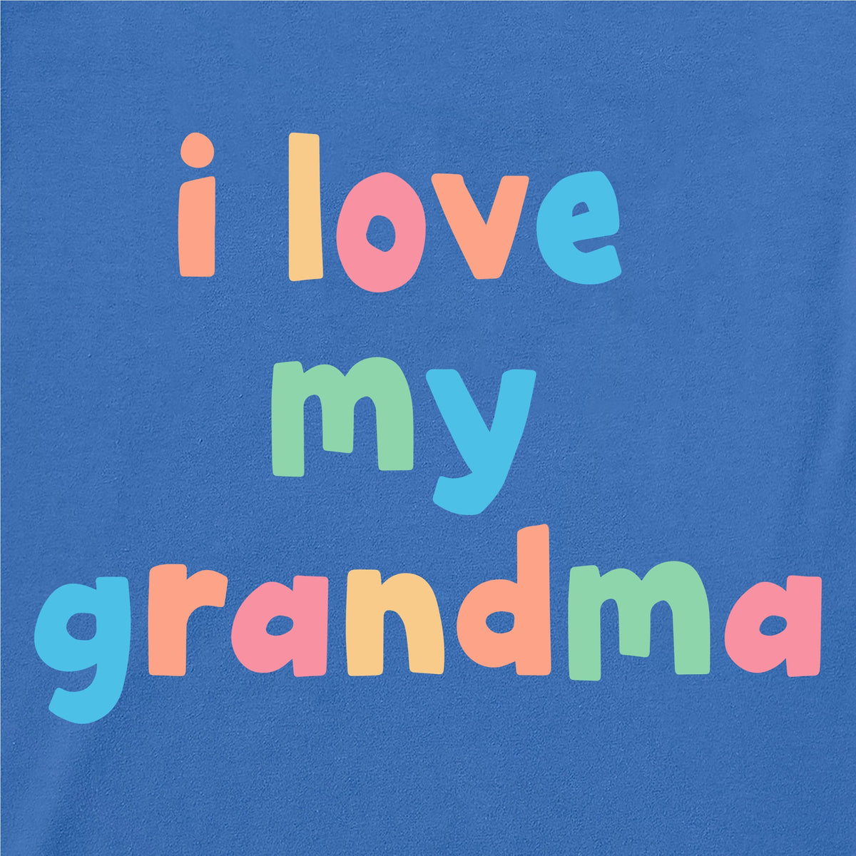 Women's I Love My Grandma Short Sleeve Crusher Boxy Tee product image 2