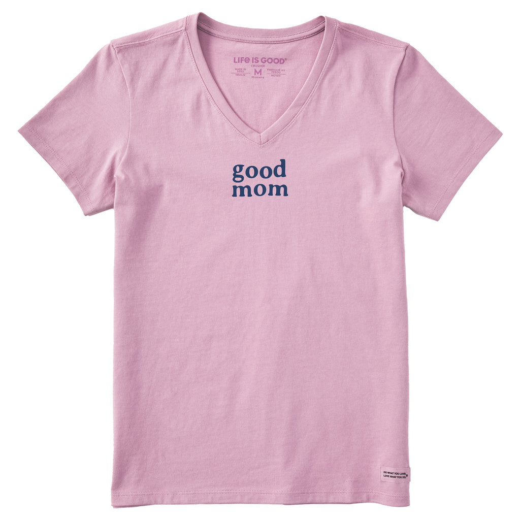 Women's Good Mom Short Sleeve Crusher Vee product image 1