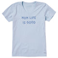 Women's Mom Life is Good Jumble Short Sleeve Crusher Vee product image 1