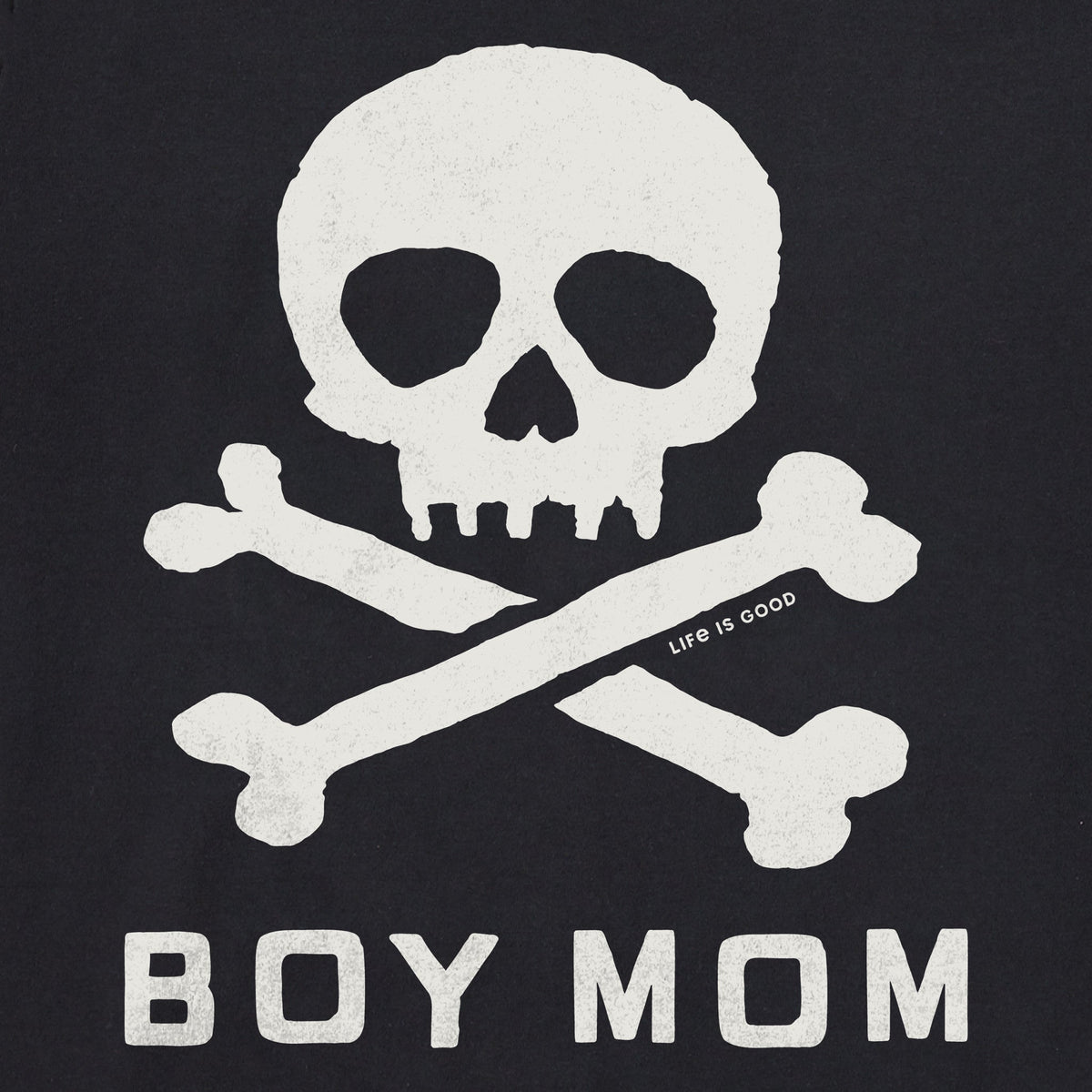 Women's Boy Mom Skull Short Sleeve Crusher Vee product image 2
