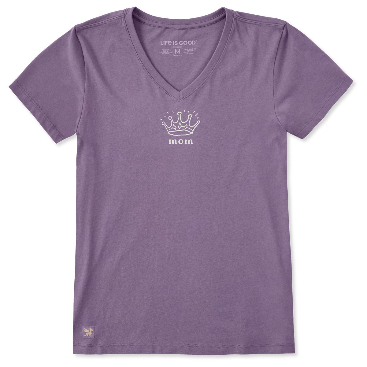 Women's Queen Mom Short Sleeve Crusher Vee product image 1