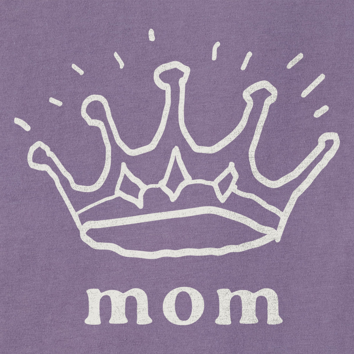 Women's Queen Mom Short Sleeve Crusher Vee product image 2