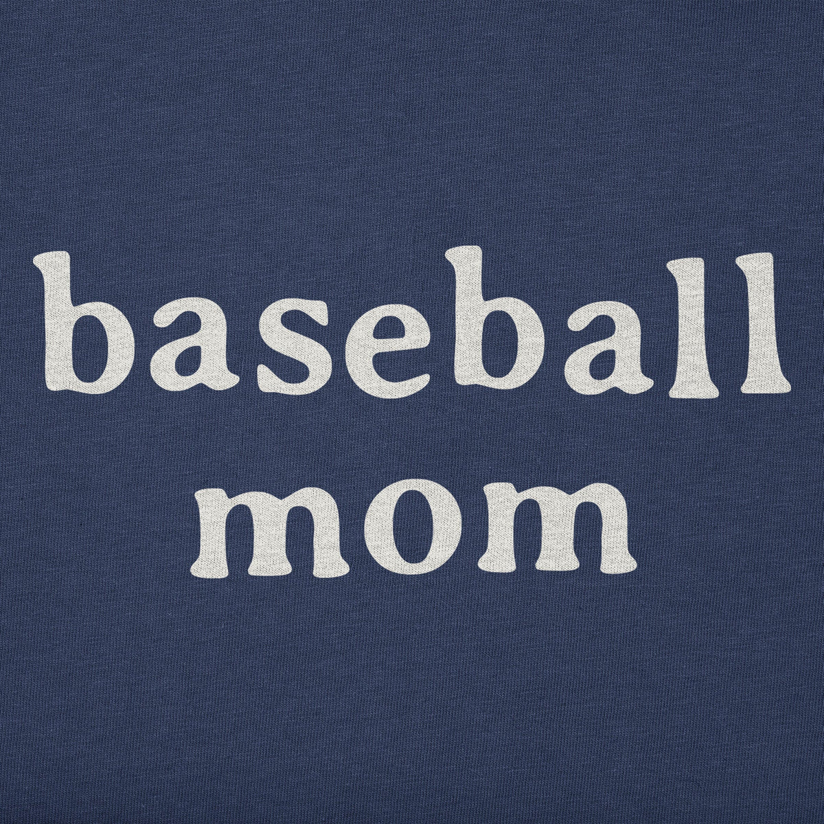Women's Baseball Mom Simple Short Sleeve Crusher Vee product image 2
