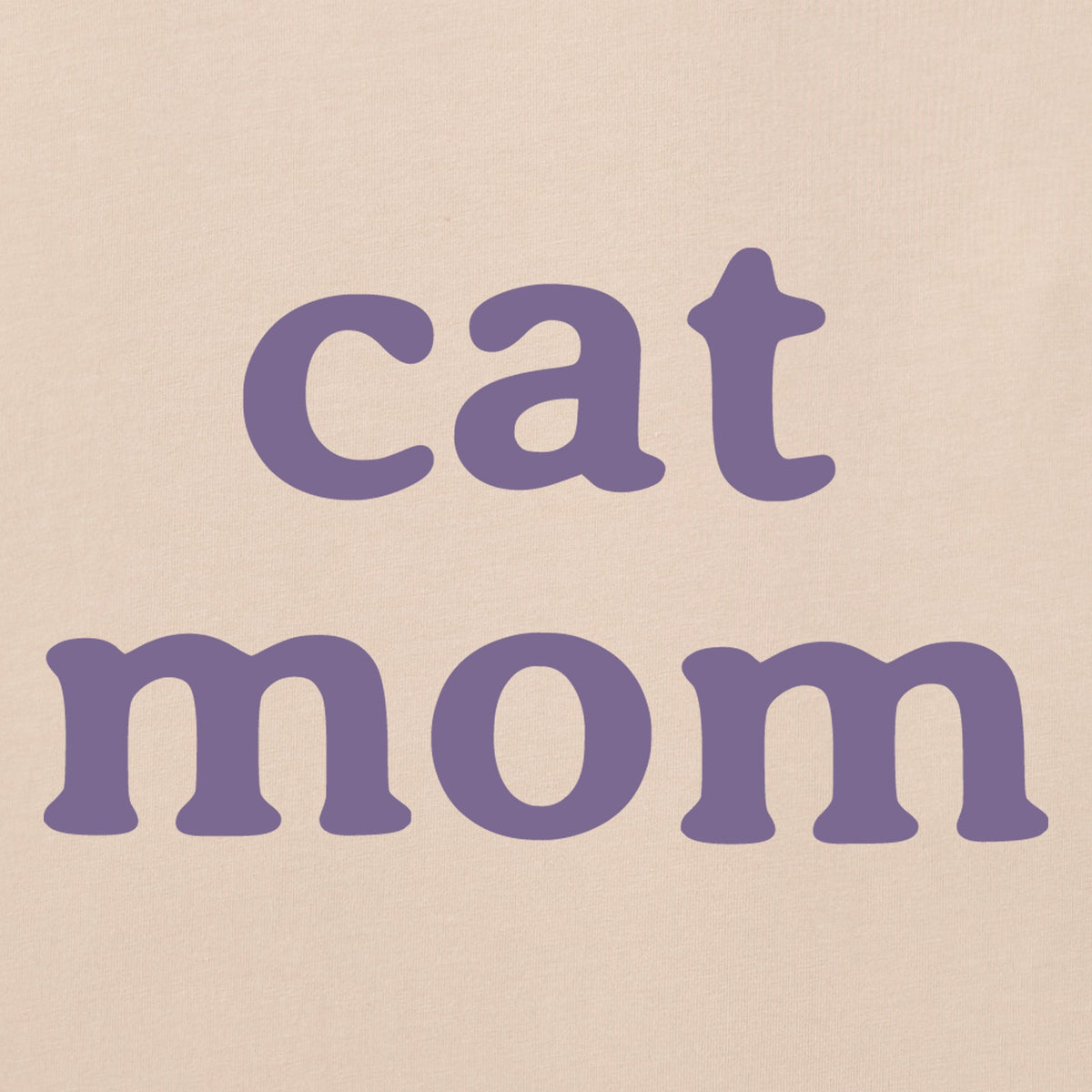Women's Cat Mom Simple Short Sleeve Crusher Vee product image 2