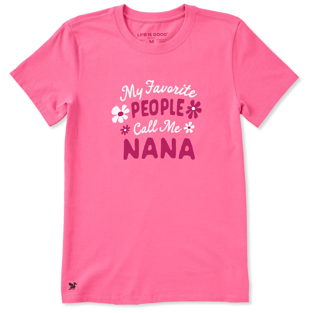 Women's My Favorite People Call Me Nana Short Sleeve product image 1