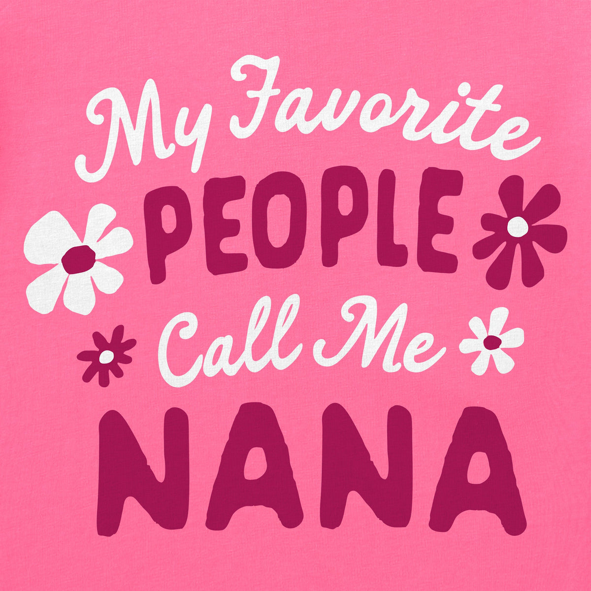 Women's My Favorite People Call Me Nana Short Sleeve product image 2