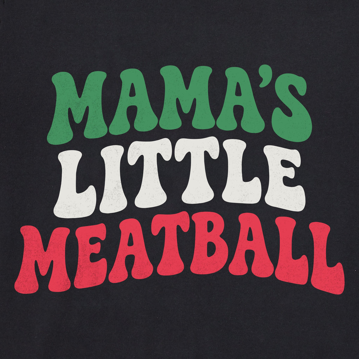 Women's Mama's Little Meatball Short Sleeve Crusher Tee product image 2