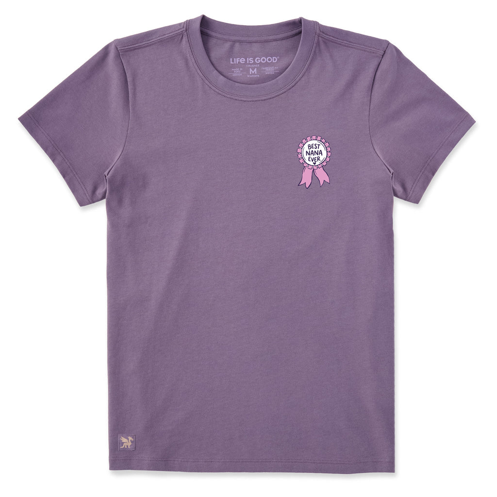Women's Best Nana Ever Short Sleeve Crusher Tee product image 1