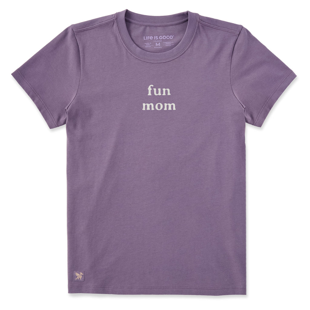 Women's Fun Mom Short Sleeve Crusher Tee product image 1