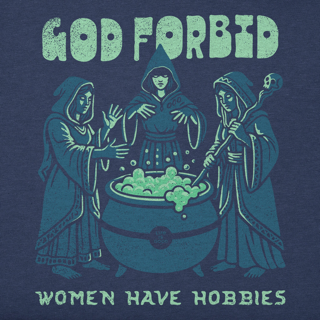 Women's God Forbid Women Have Hobbies Cauldron Short Sleeve product image 2