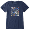Women's Nana Floral Stack Short Sleeve Tee product image 1