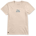 Women's Dog Mom Simple Short Sleeve Crusher Tee product image 1