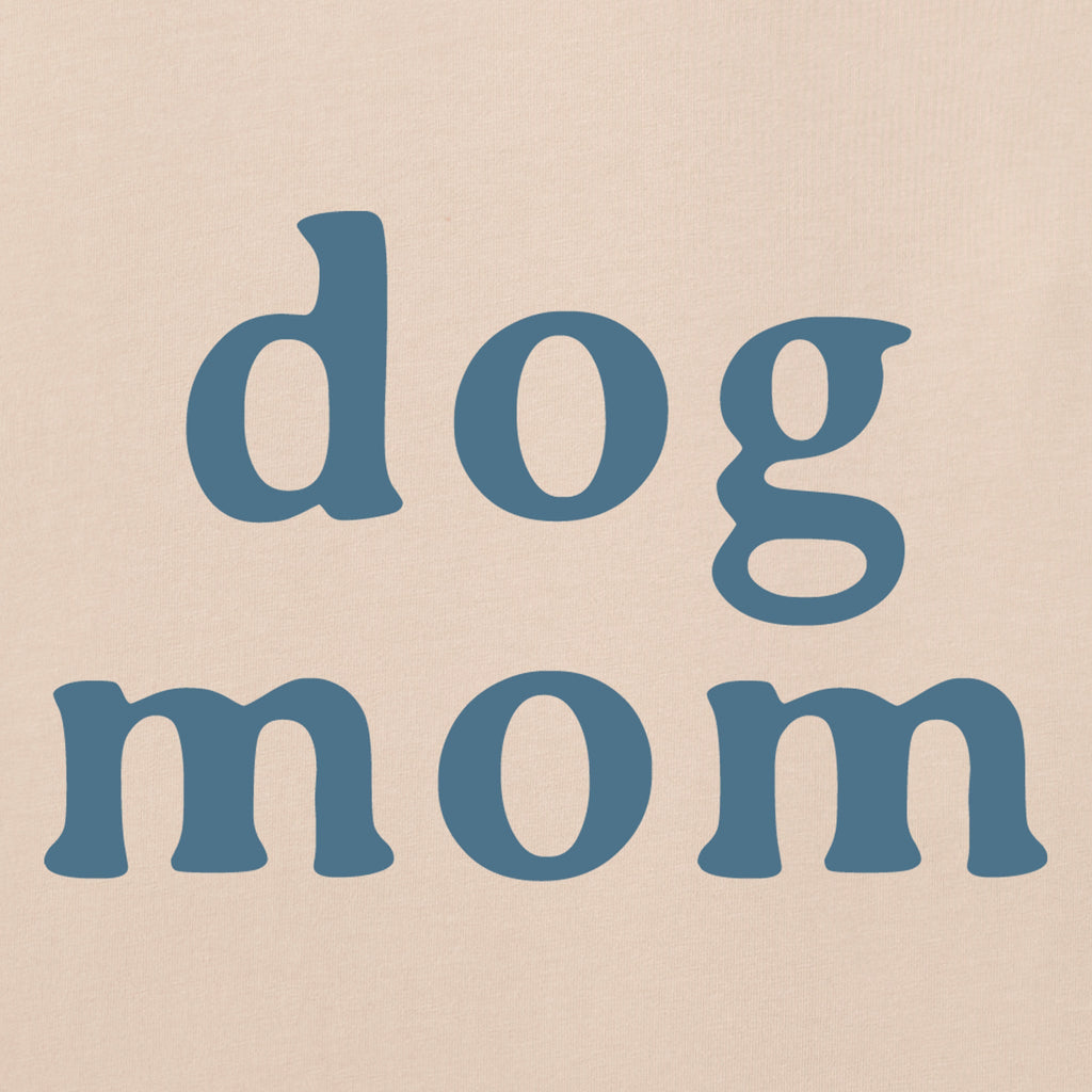 Women's Dog Mom Simple Short Sleeve Crusher Tee product image 2