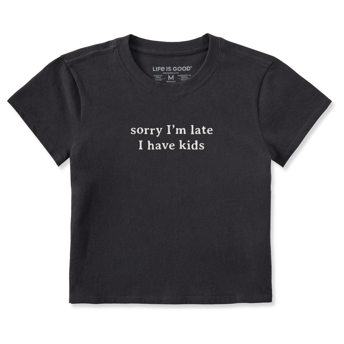 Women's Sorry I'm Late I Have Kids Crusher-LITE Shrunken Tee product image 1