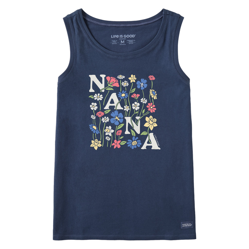 Women's Nana Floral Stack Crusher Tank product image 1