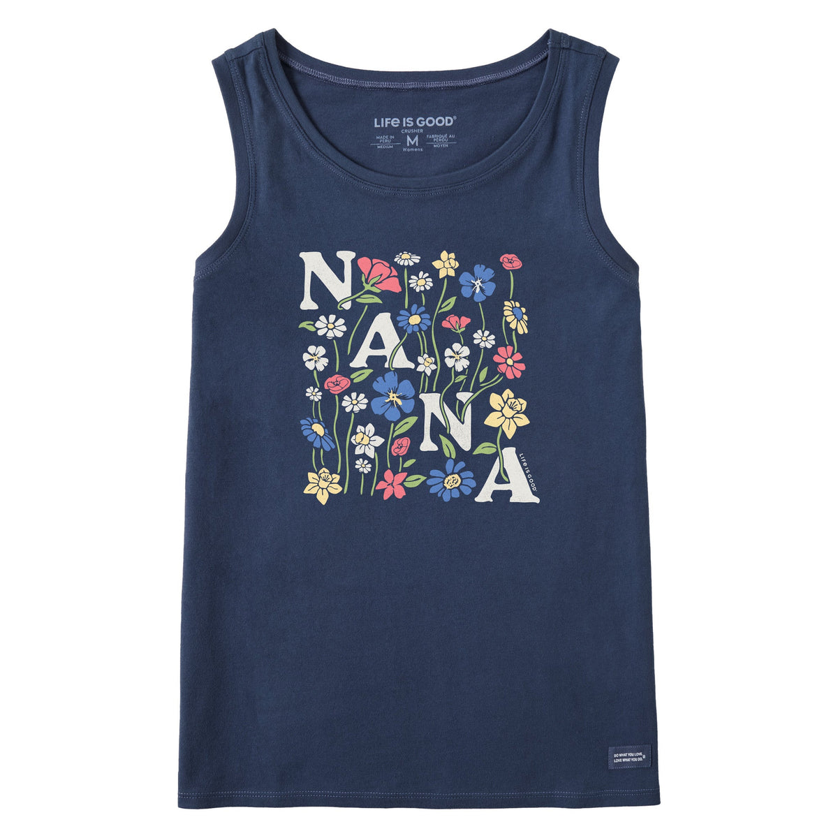 Women's Nana Floral Stack Crusher Tank product image 1