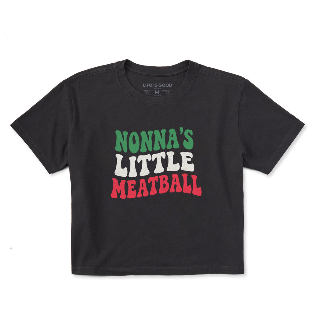 Women's Nonna's Little Meatball Short Sleeve Crusher Boxy product image 1